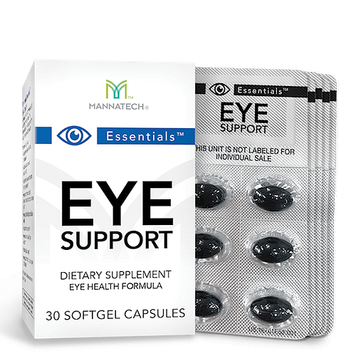 Mannatech Essentials™ Eye Support: ¡Recibe el apoyo que tus ojos necesitan!