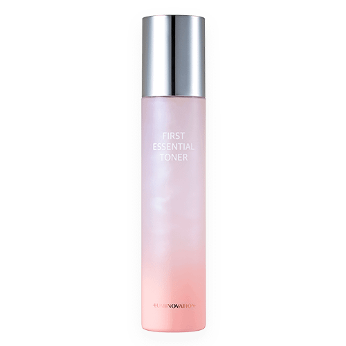 Luminovation First Essential Toner: Formulated to brighten skin and improve the appearance of fine lines and wrinkles.