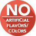 no artificial flavors or colors