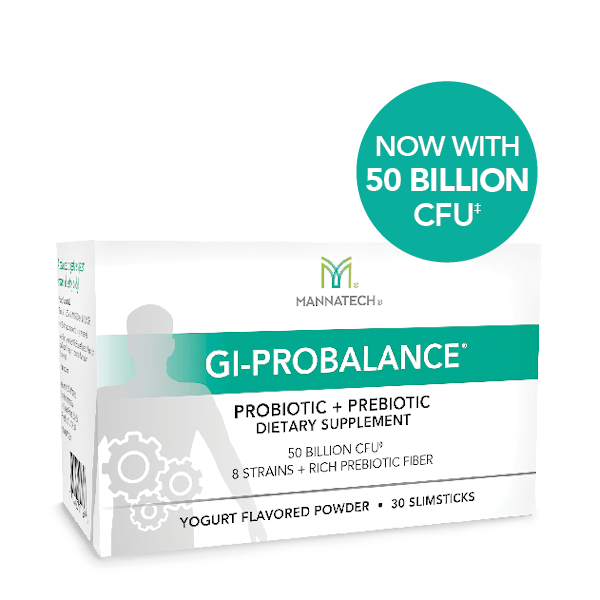 <sup>GI-ProBalance®</sup>: Equilibra as suas bactérias gastrointestinais