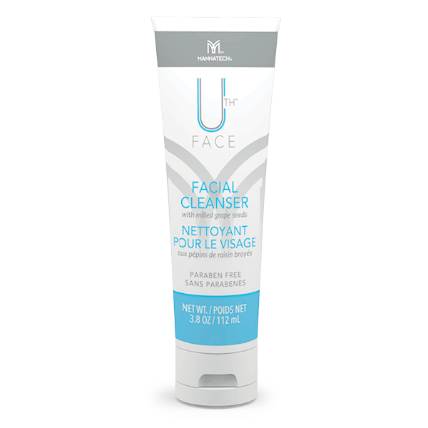 Uth<sup>®</sup> Facial Cleanser: Exfoliate and wash away makeup & impurities